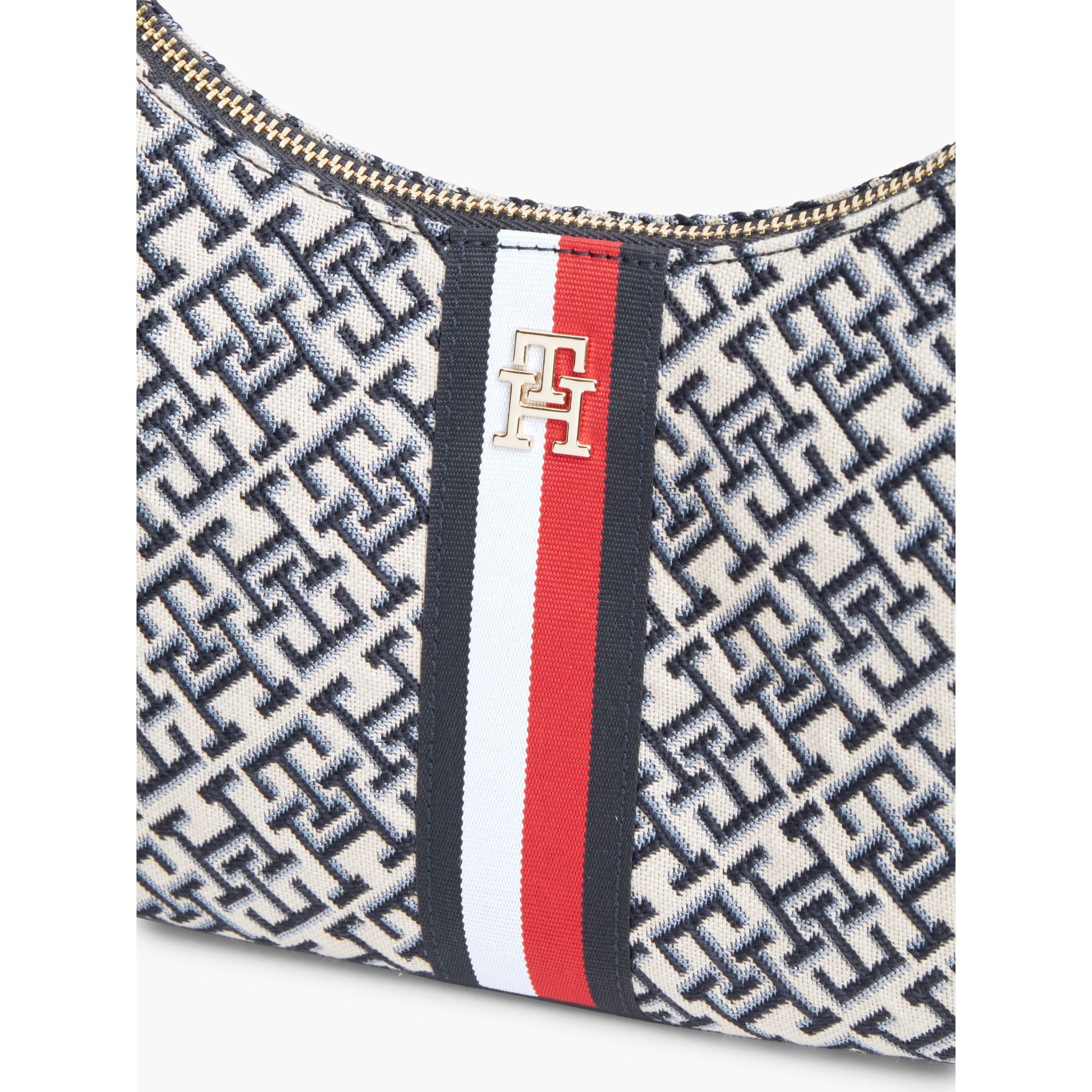 תיק טומי הילפיגר Jacquard Ess Shoulder