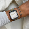 Cluse La Tétragone Watch and Bracelet Set