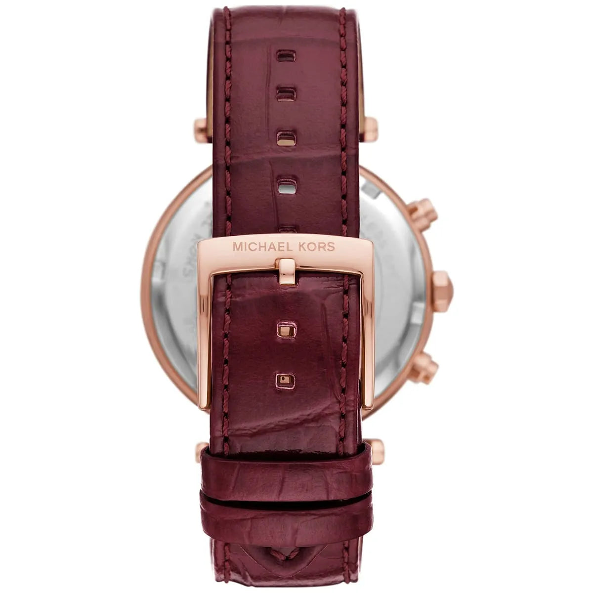 ساعة مايكل كورس Parker Red Dial Red Leather