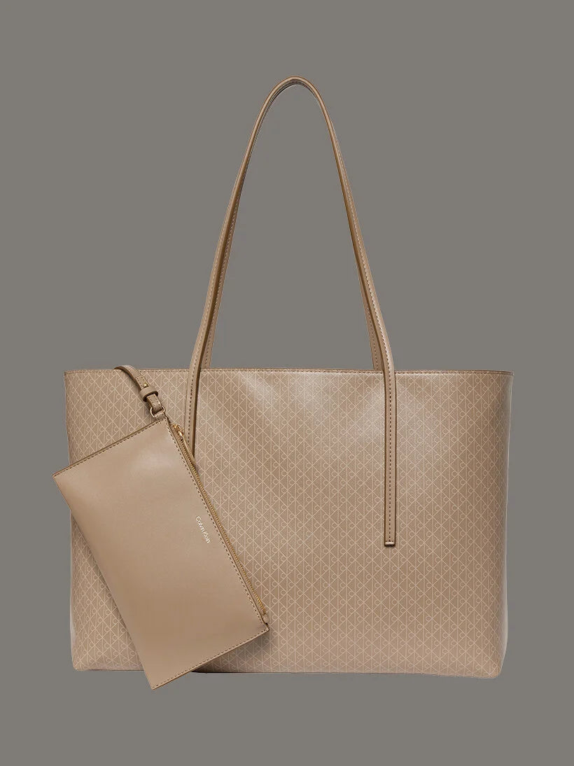 Calvin Klein Tote With Pouch Bag