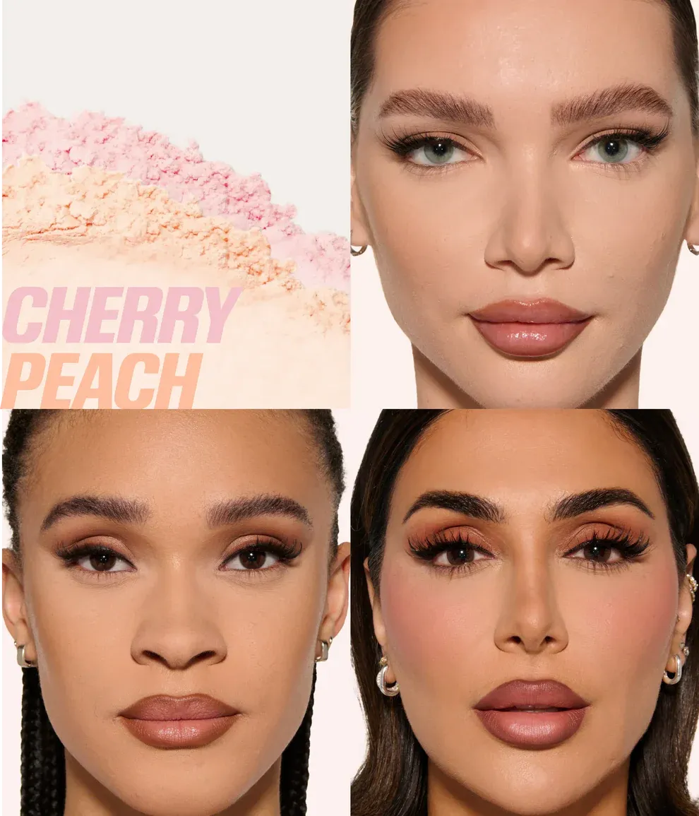 Huda Beauty Easy Bake Duo Cherry Blossom and Peach Pie Setting Powder
