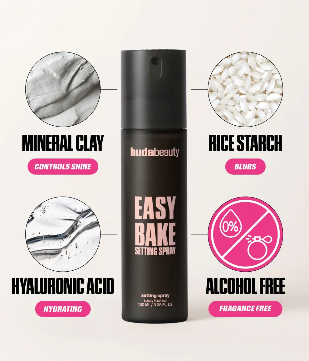 Huda Beauty Easy Bake Blurring Setting Spray 100ml Primer