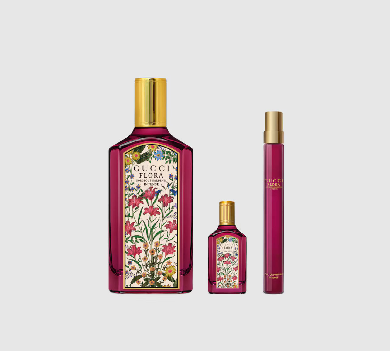 طقم عطور جوتشي Flora Gorgeous Gardenia EDP ‏100 مل / ‏10 مل / ‏5 مل