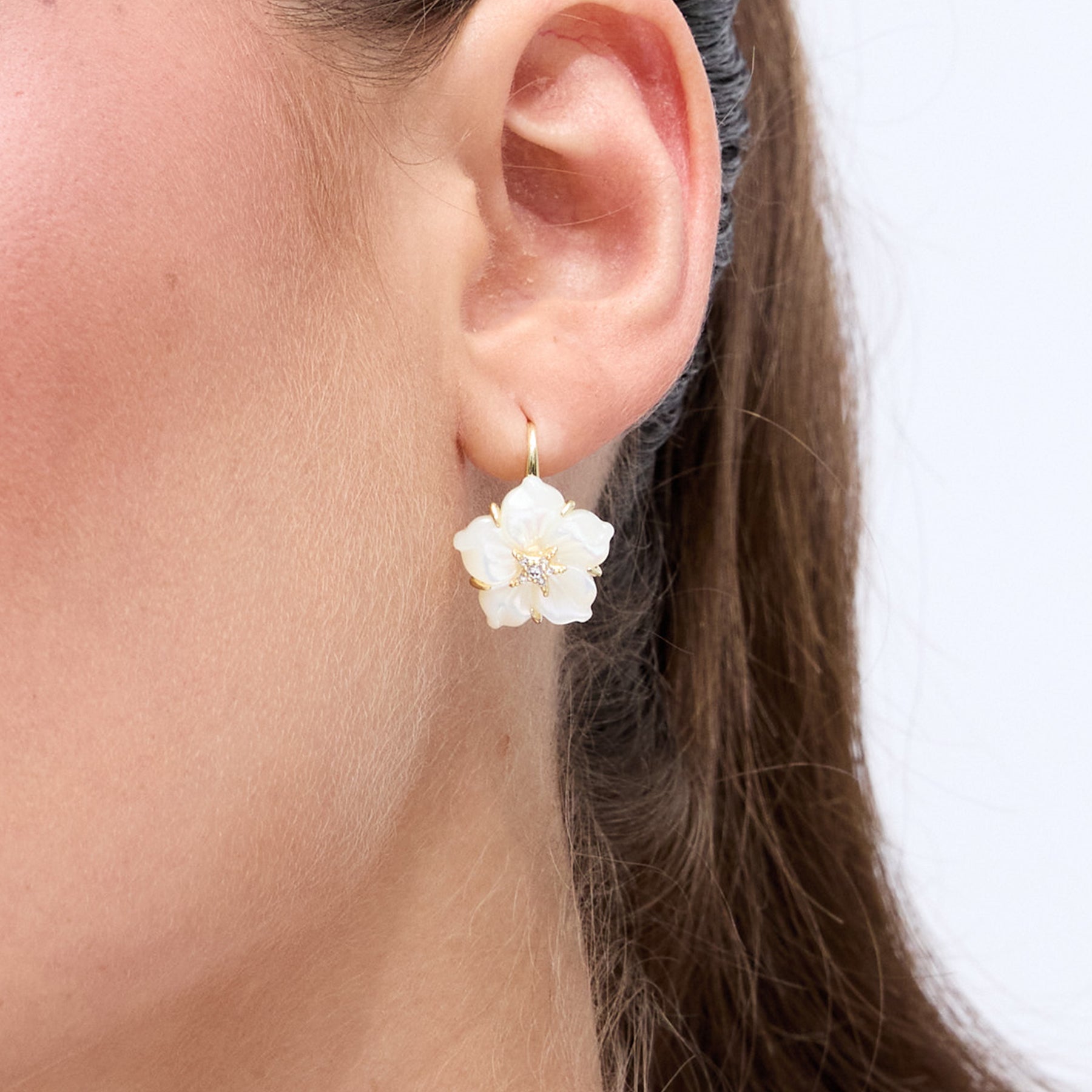 Danon Camellia Earrings
