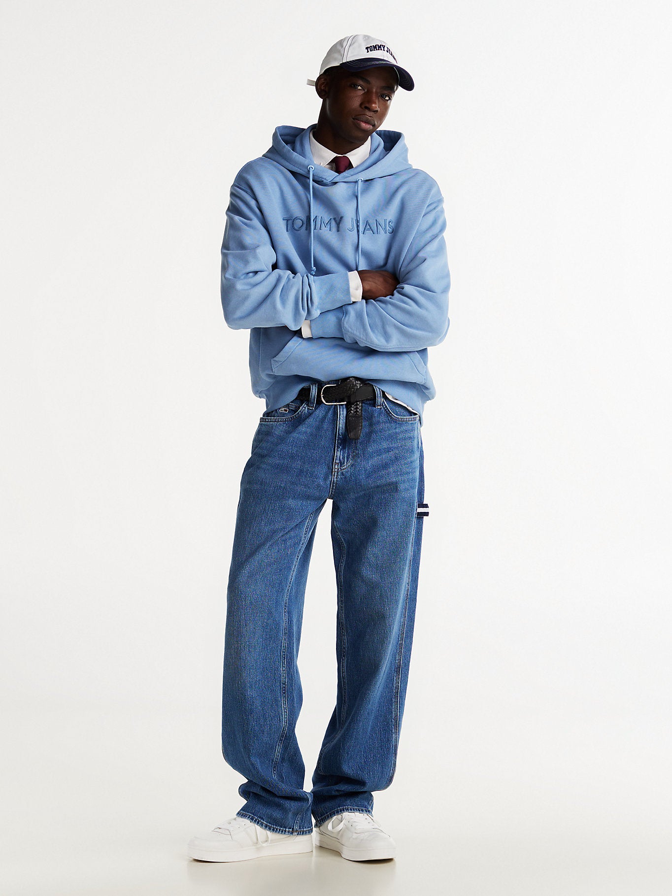 סניקרס טומי הילפיגר The Greenwich Leather Trainers