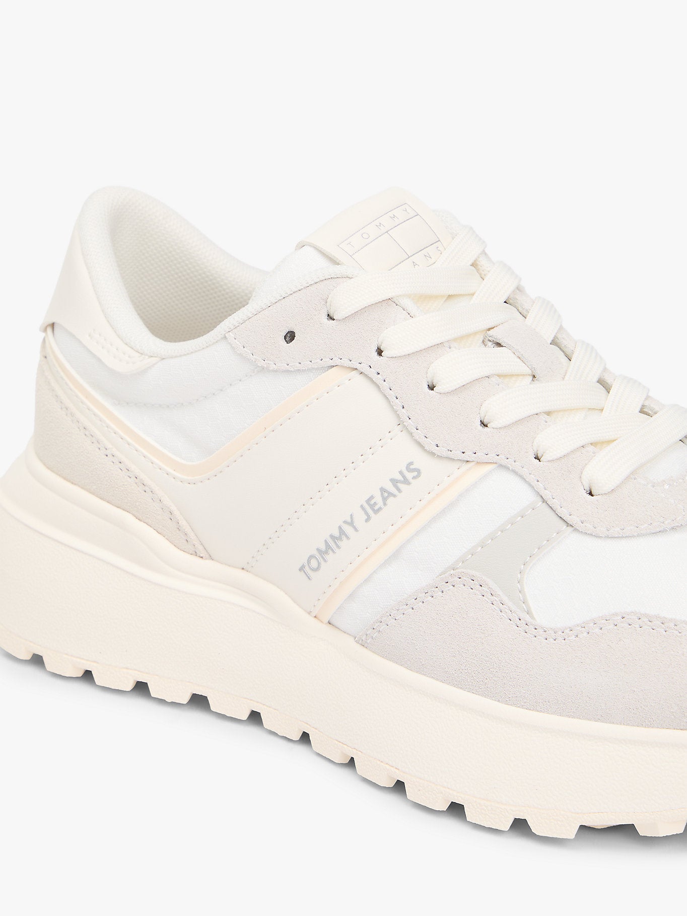 Tommy Hilfiger Cleated Runner Suede Mix Sneaker