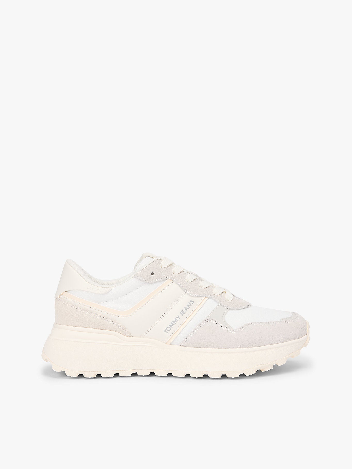 Tommy Hilfiger Cleated Runner Suede Mix Sneaker