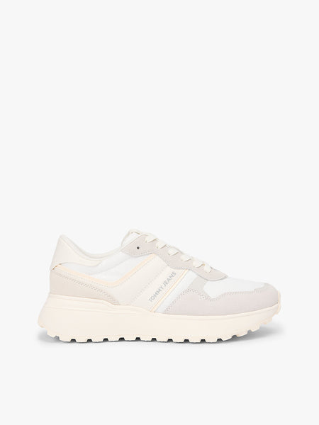 Tommy Hilfiger Cleated Runner Suede Mix Sneaker