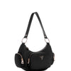 Guess Eco Black Gemma Shoulder Bag