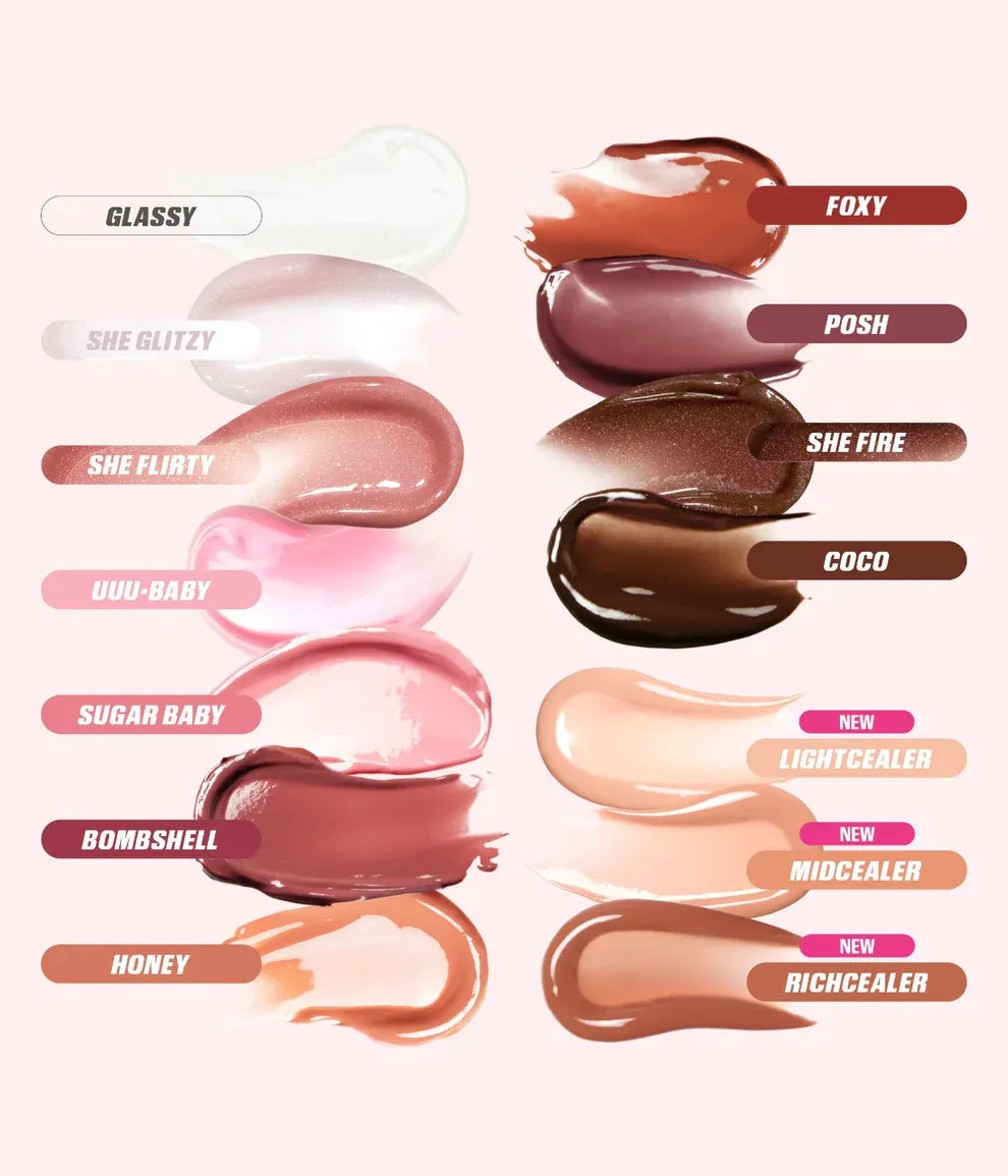 Huda Beauty Faux Filler Extra Shine Lip Gloss Lip Gloss