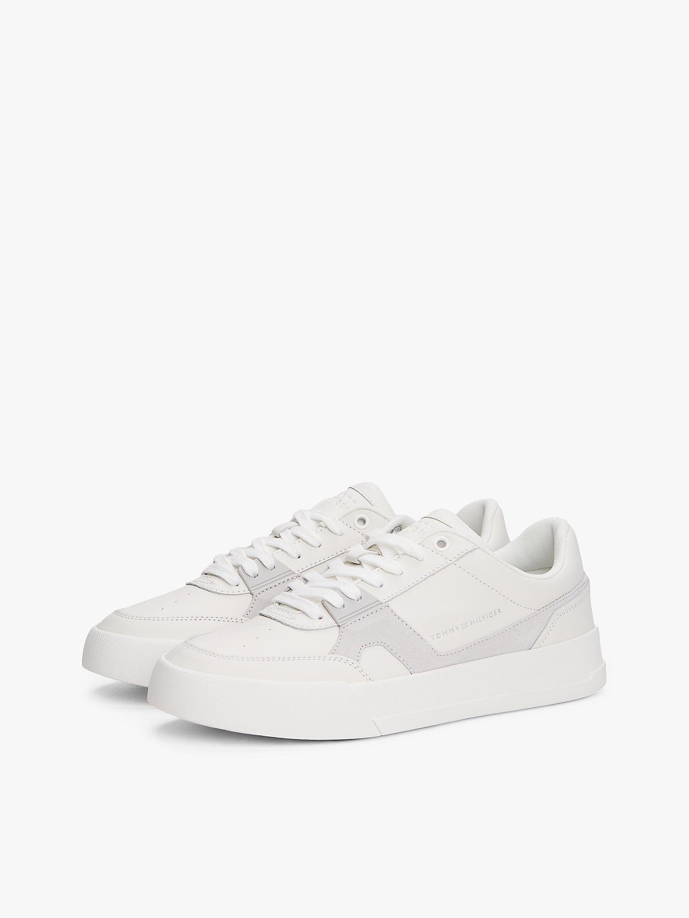 סניקרס טומי הילפיגר Contrast Panel Court Trainers