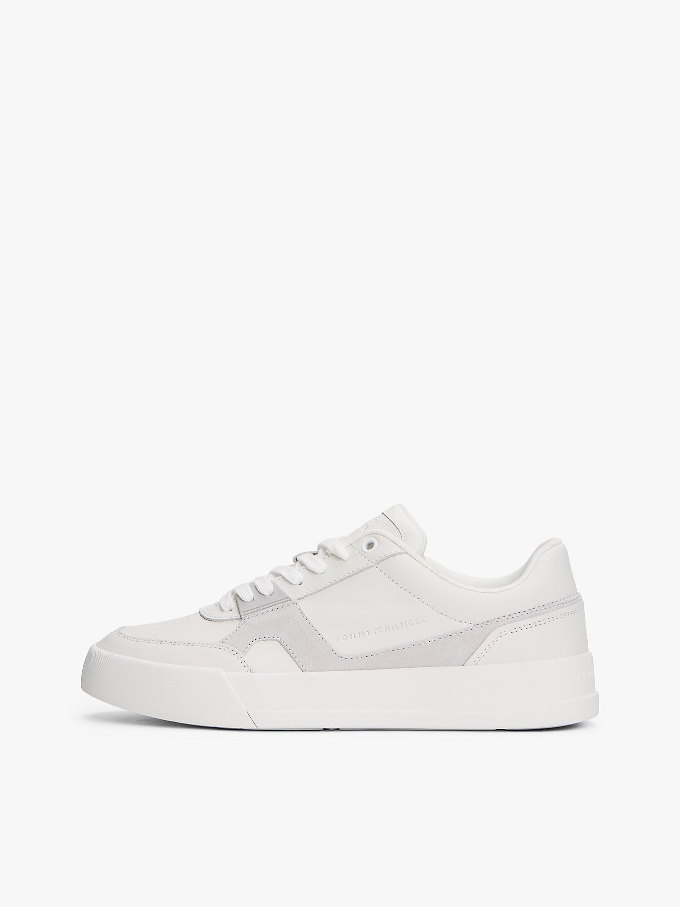 סניקרס טומי הילפיגר Contrast Panel Court Trainers