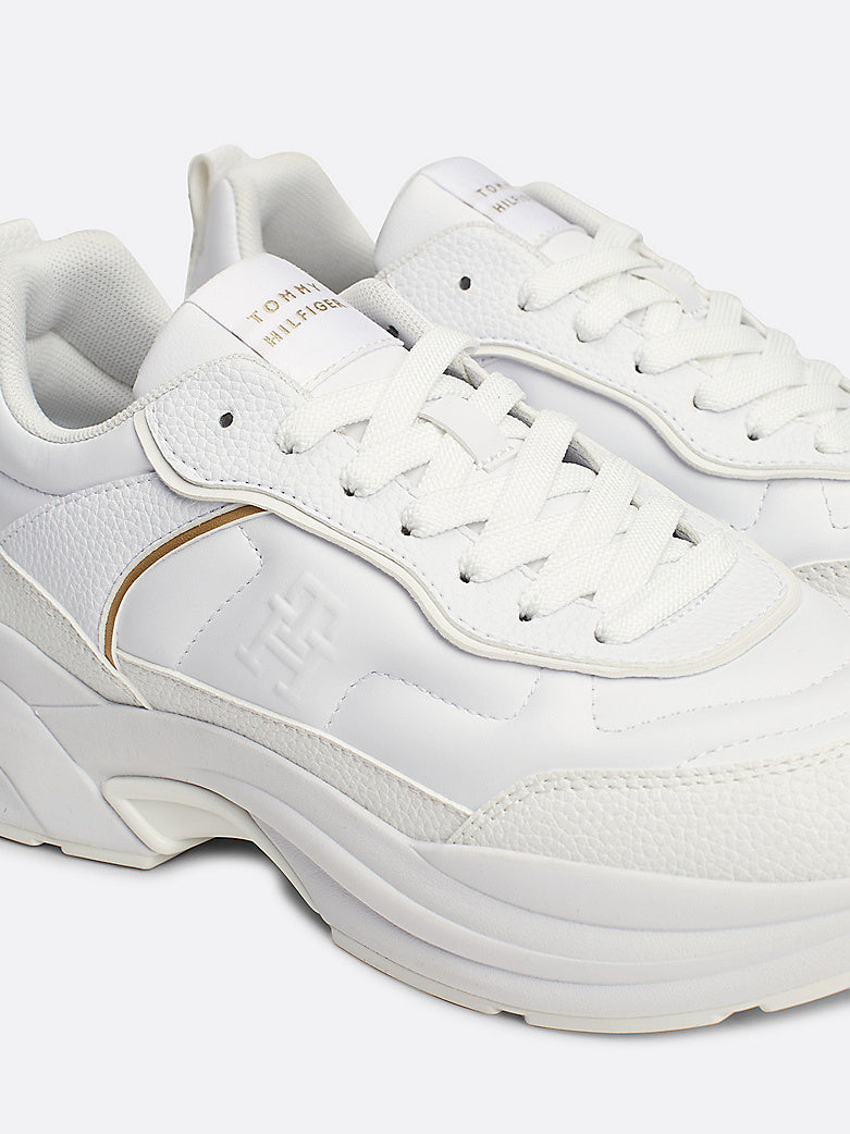 סניקרס טומי הילפיגר Leather Chunky Trainers