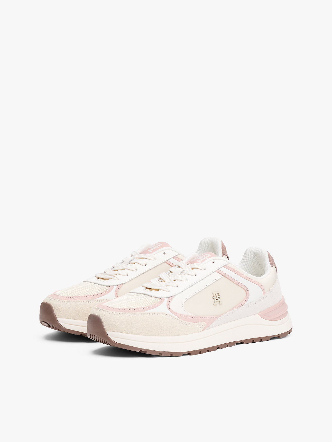 סניקרס טומי הילפיגר Suede Mixed Texture Trainers