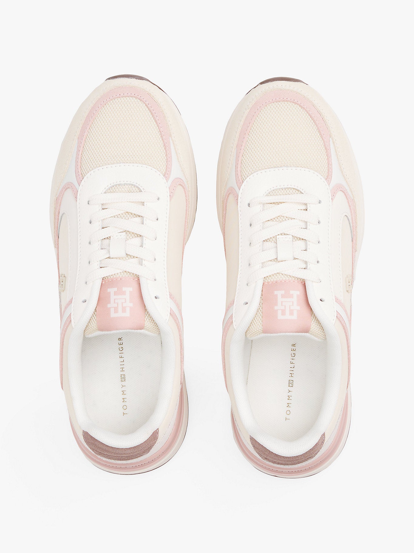 סניקרס טומי הילפיגר Suede Mixed Texture Trainers