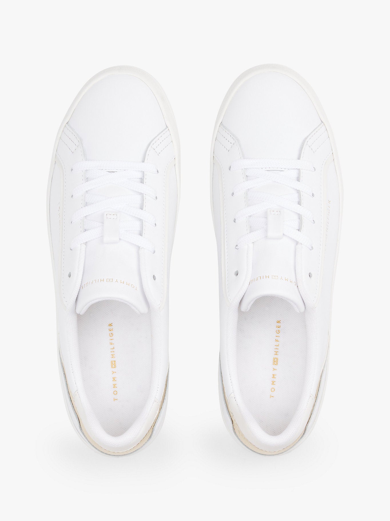 סניקרס טומי הילפיגר Metallic Embossed Trainers