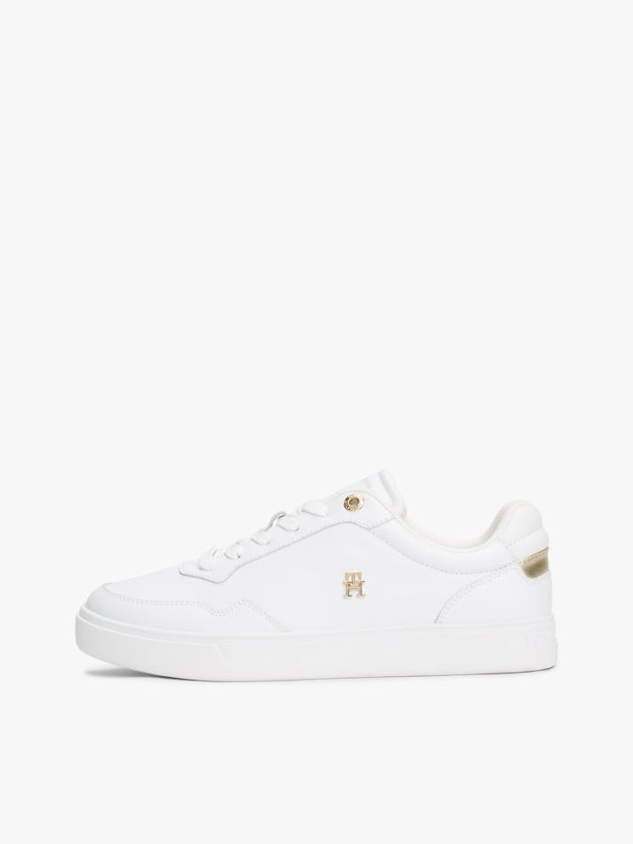 סניקרס טומי הילפיגר Th Monogram Court Trainers