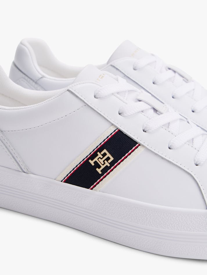 Tommy Hilfiger Th Monogram Plaque Trainers Sneaker