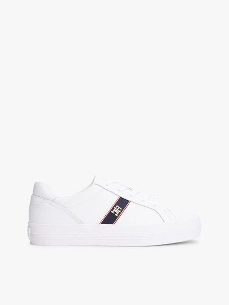 Tommy Hilfiger Th Monogram Plaque Trainers Sneaker