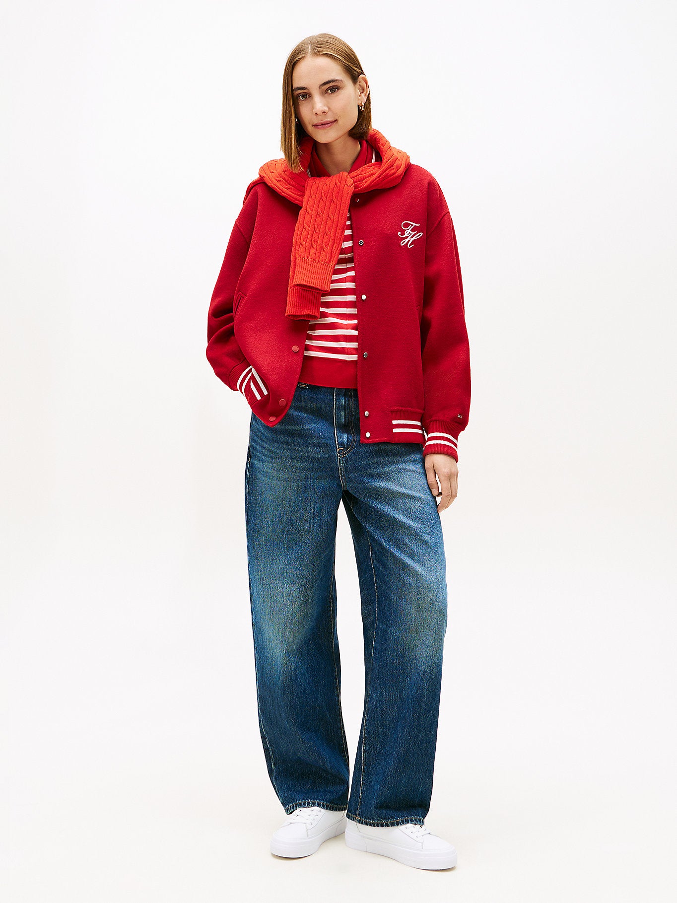 Tommy Hilfiger Platform Sneaker Tumbled Sneaker