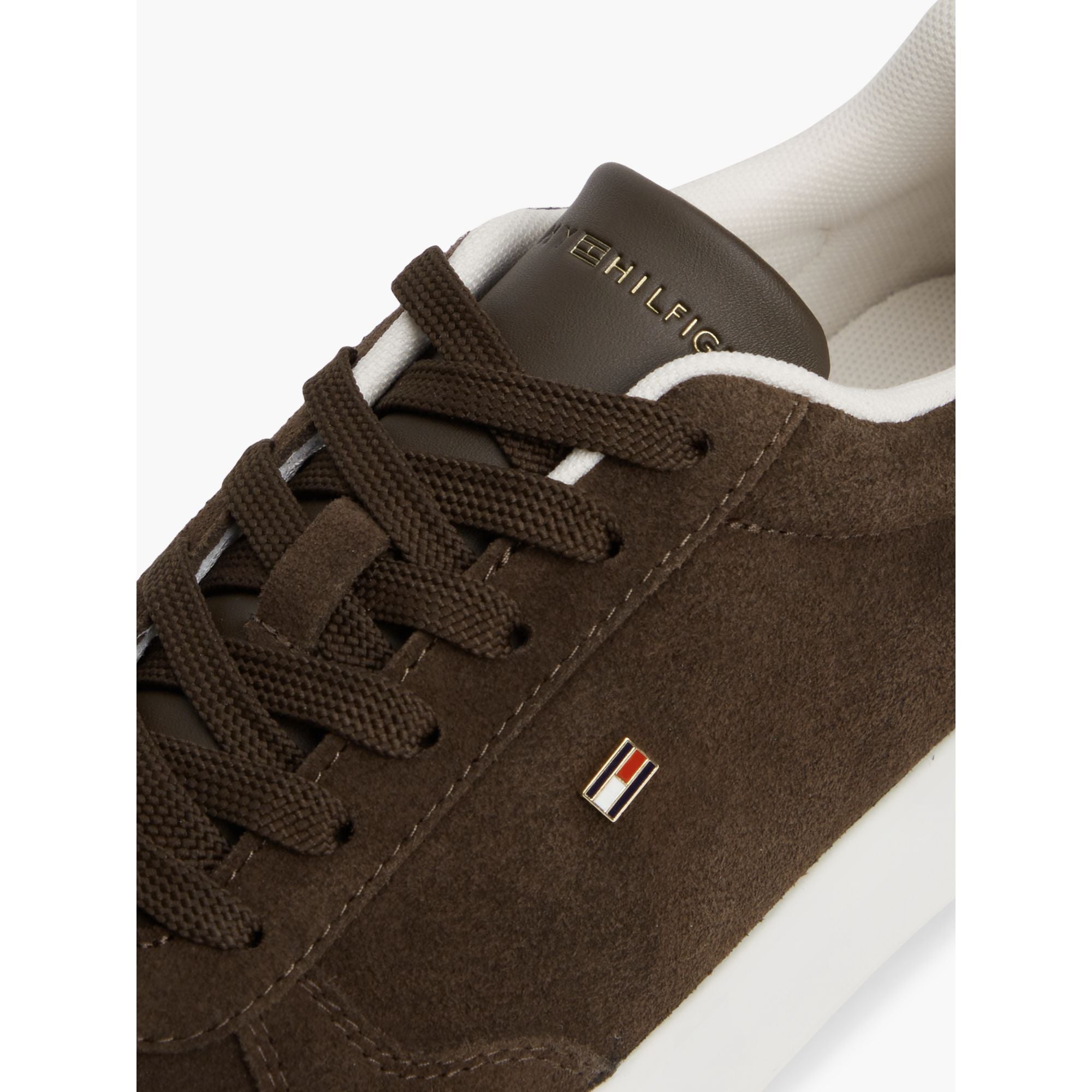 حذاء سنيكر تومي هيلفيجر Icon Court Light Suede