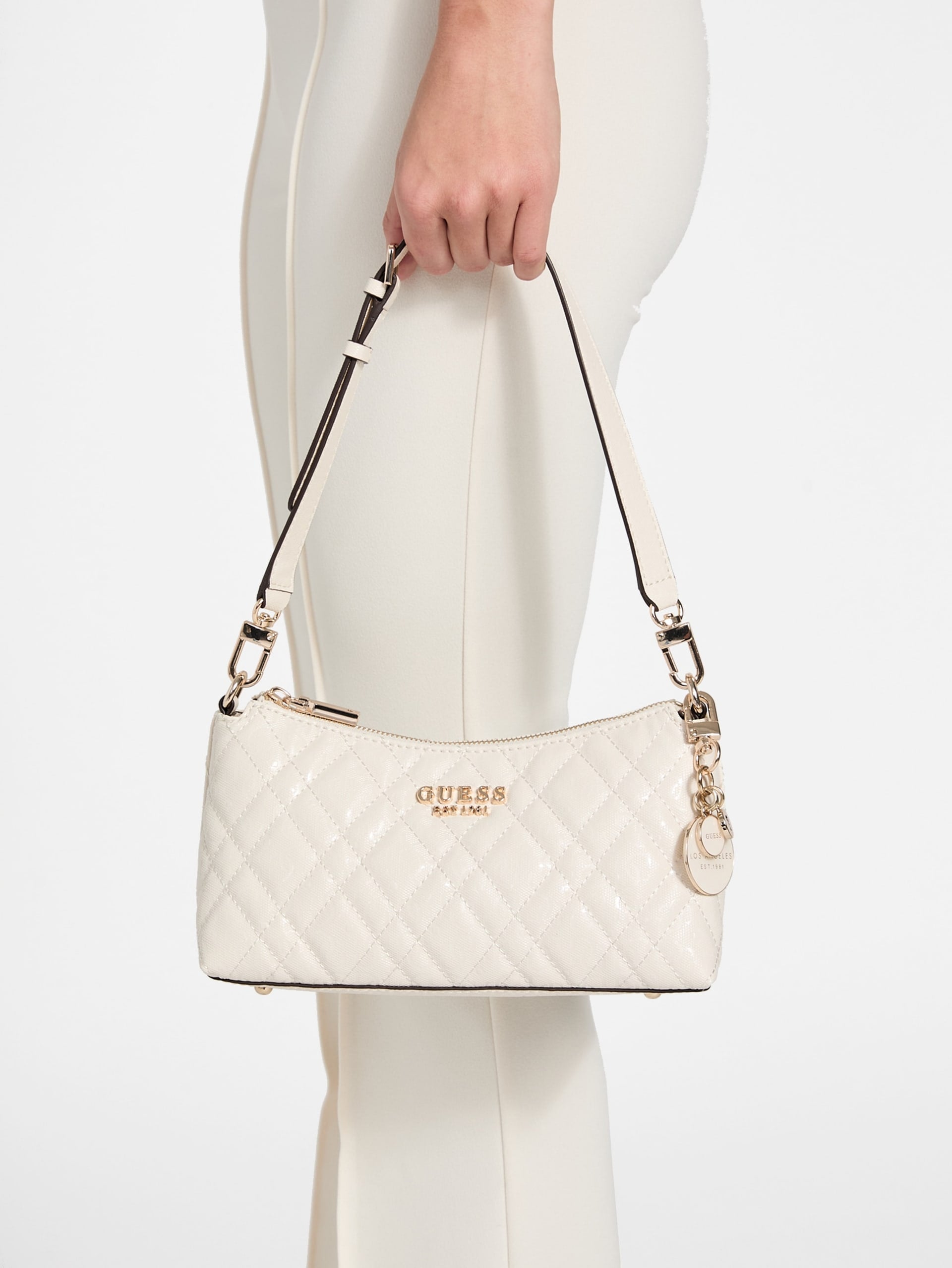 Guess Isemay Quilted Shoulder Bag