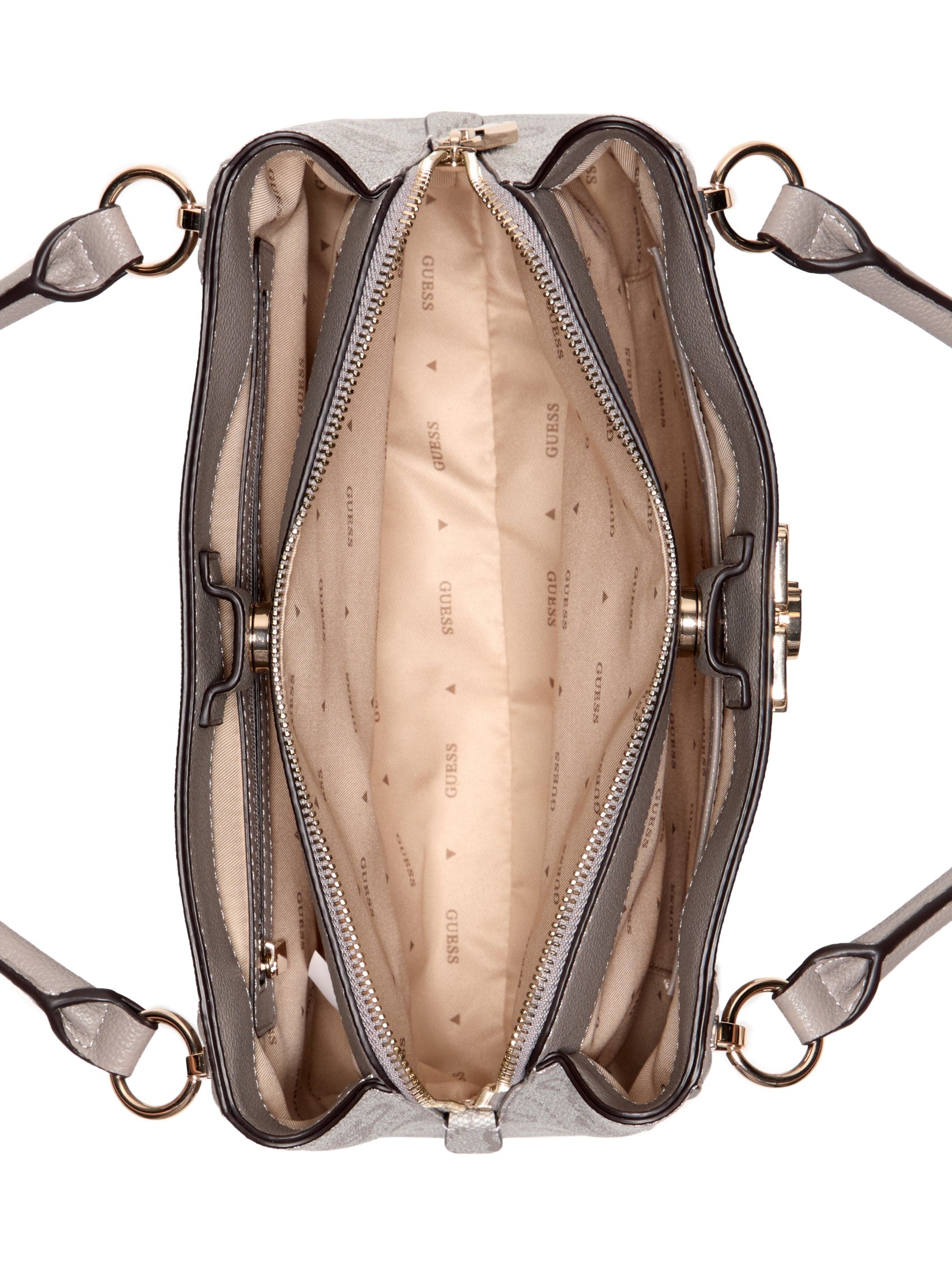 Guess Karnilla Logo Girlfriend Satchel Bag