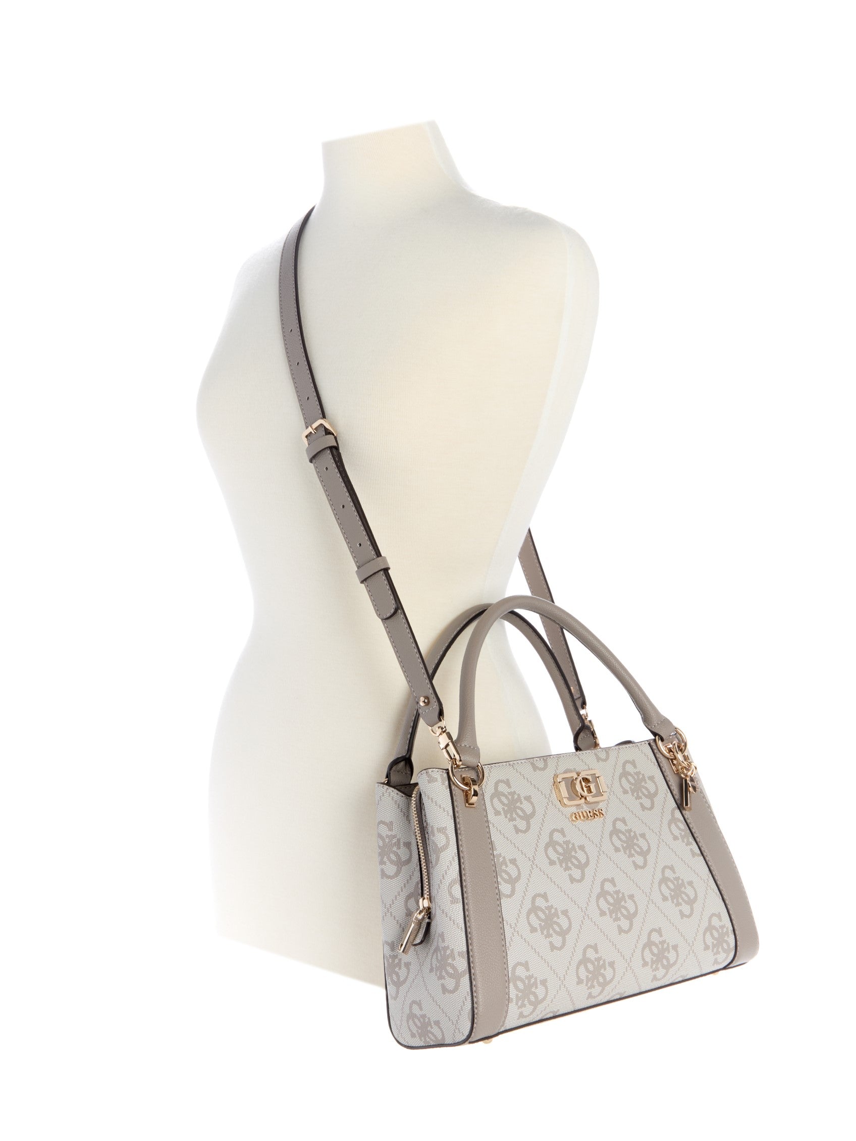 Guess Karnilla Logo Girlfriend Satchel Bag