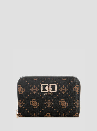 Guess Emelie Medium Zip Around Bag