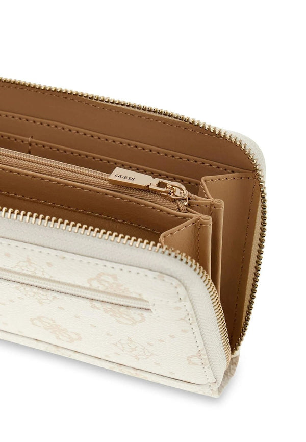 Guess Emelie Logo Slg Lrg Zip Around Wallet