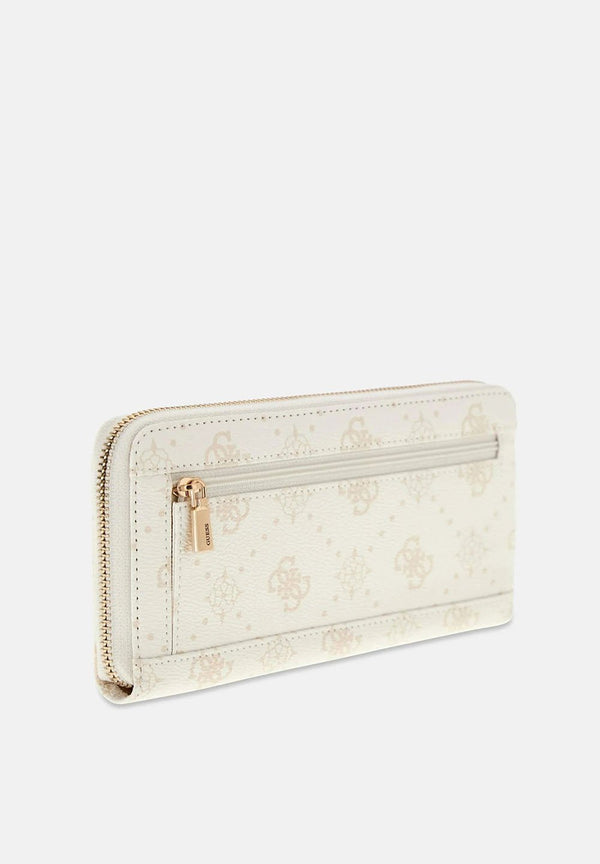 Guess Emelie Logo Slg Lrg Zip Around Wallet