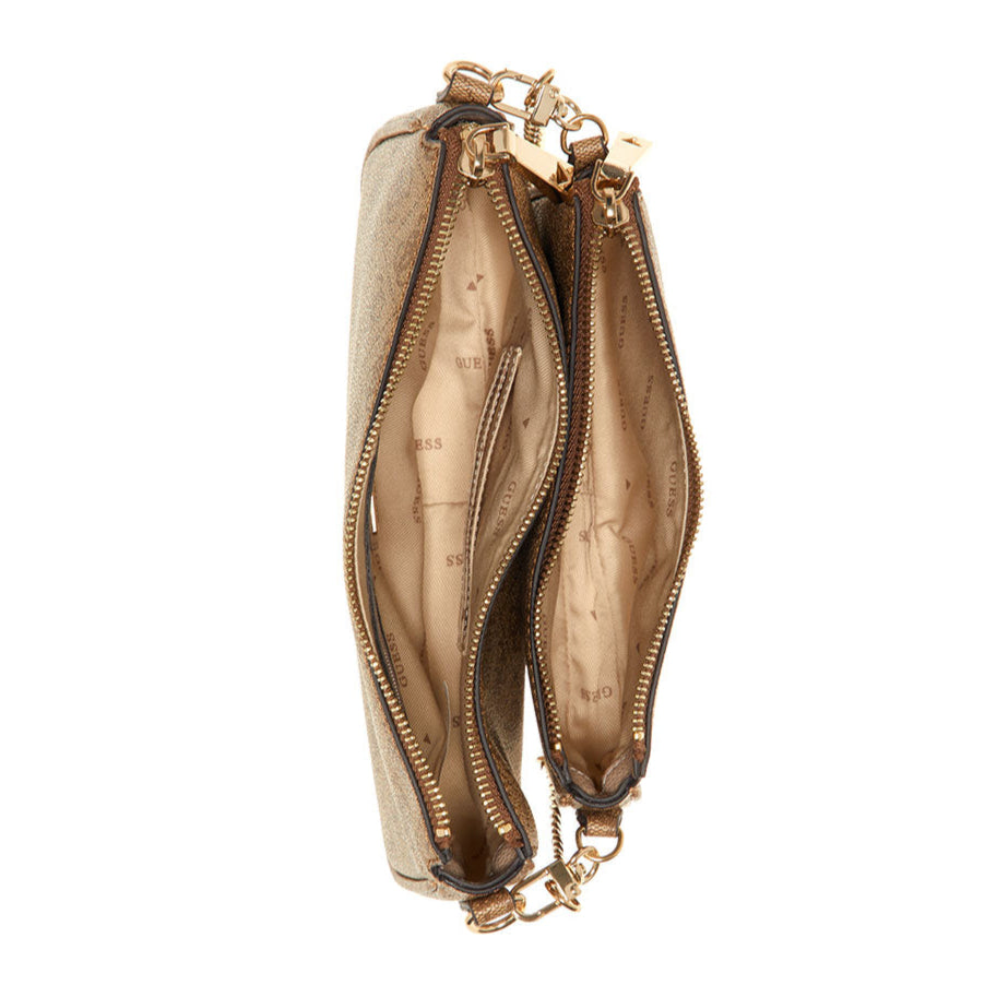 Guess Noelle Double Pouch Crossbody Bag