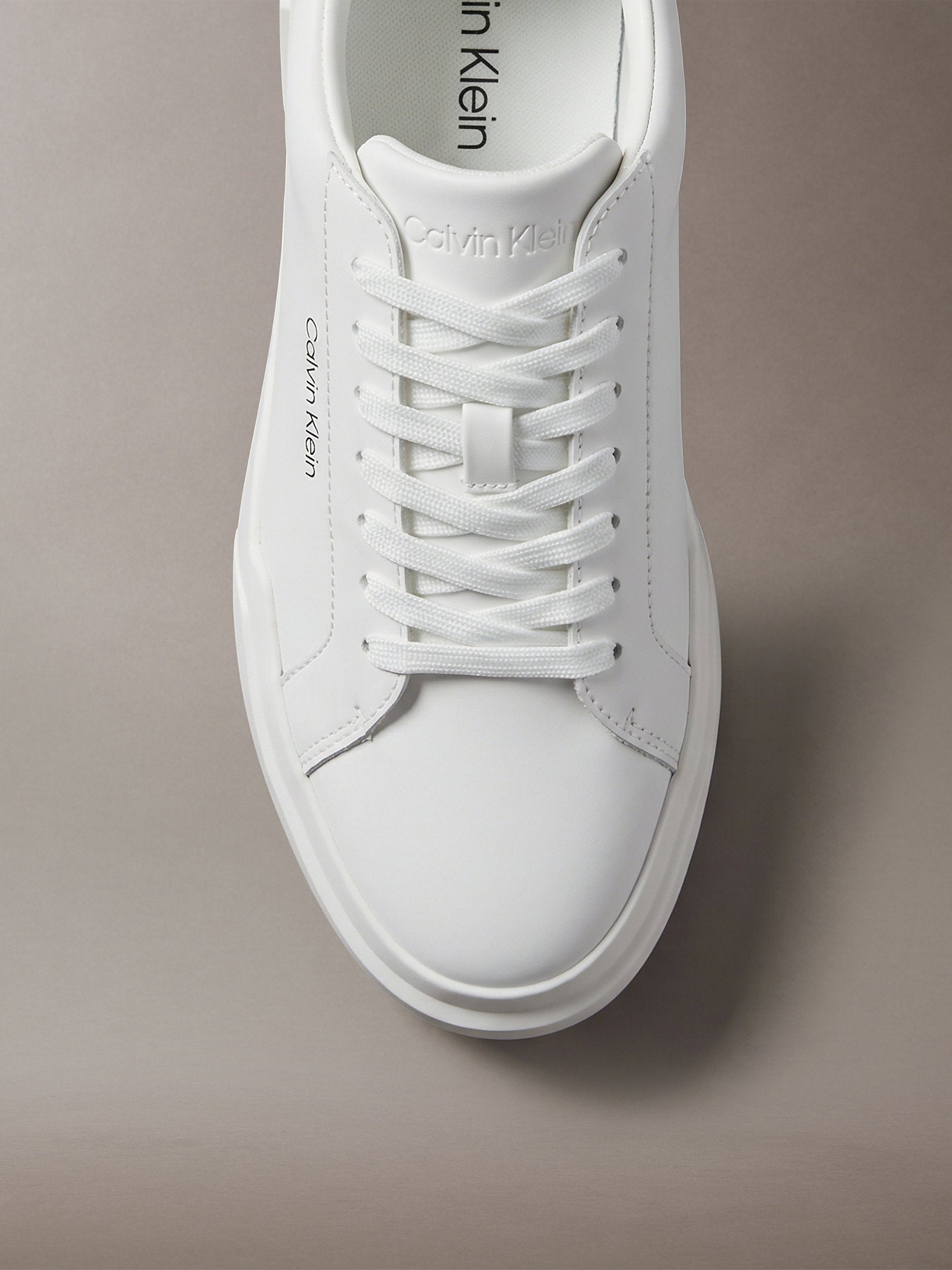 حذاء سنيكر كالفين كلاين Chunky Cups Laceup Lth Aop Bt