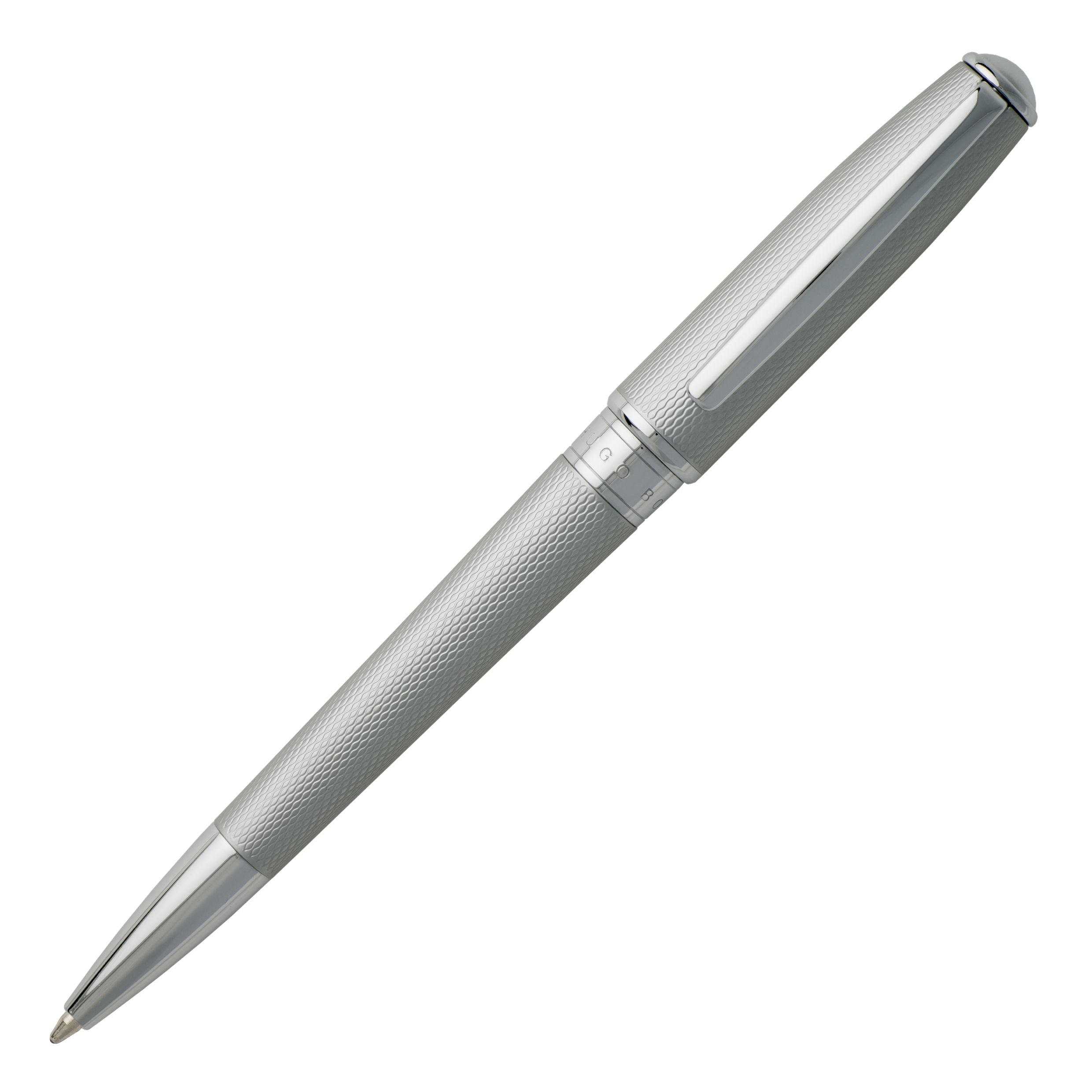 Ballpoint pen הוגו בוס Essential Matte Chrome