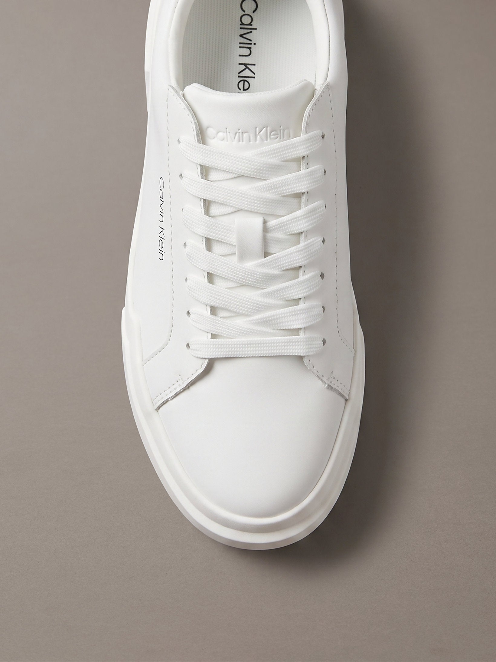Calvin Klein Chunky Cups Laceup Lth Aop Bt Sneaker