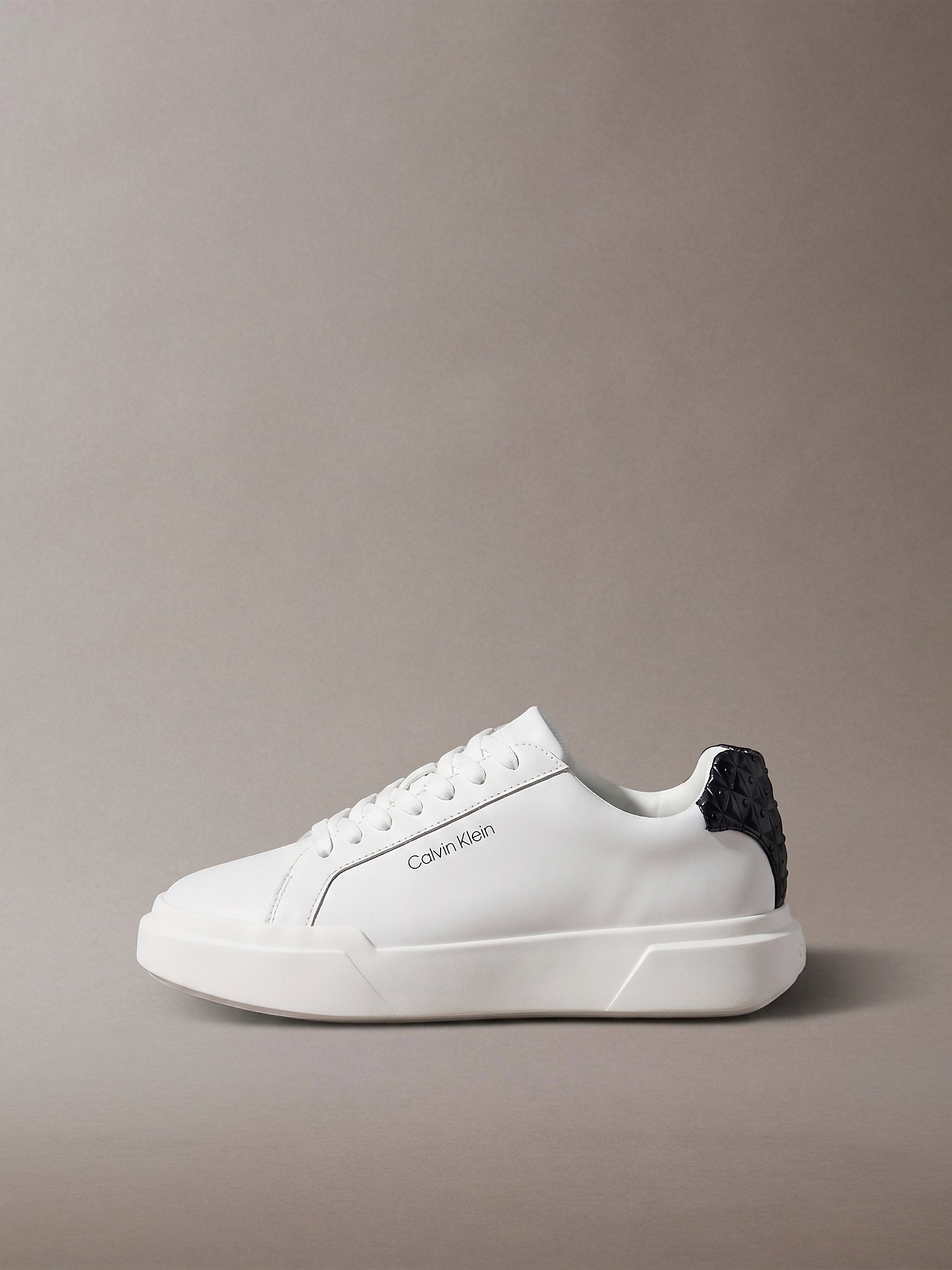 Calvin Klein Chunky Cups Laceup Lth Aop Bt Sneaker