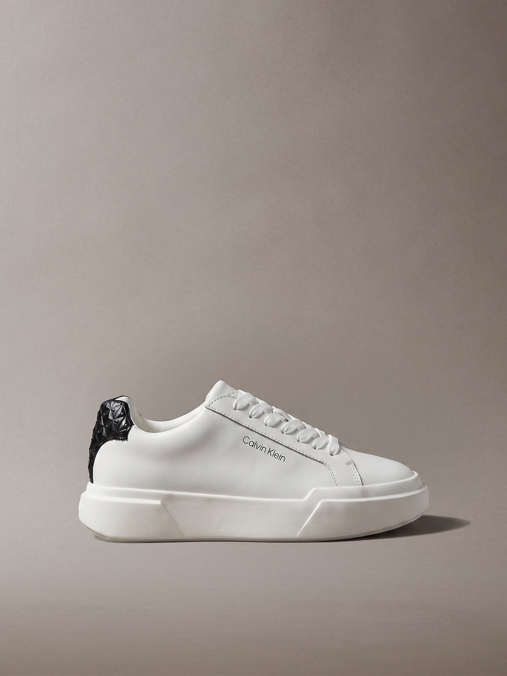 Calvin Klein Chunky Cups Laceup Lth Aop Bt Sneaker