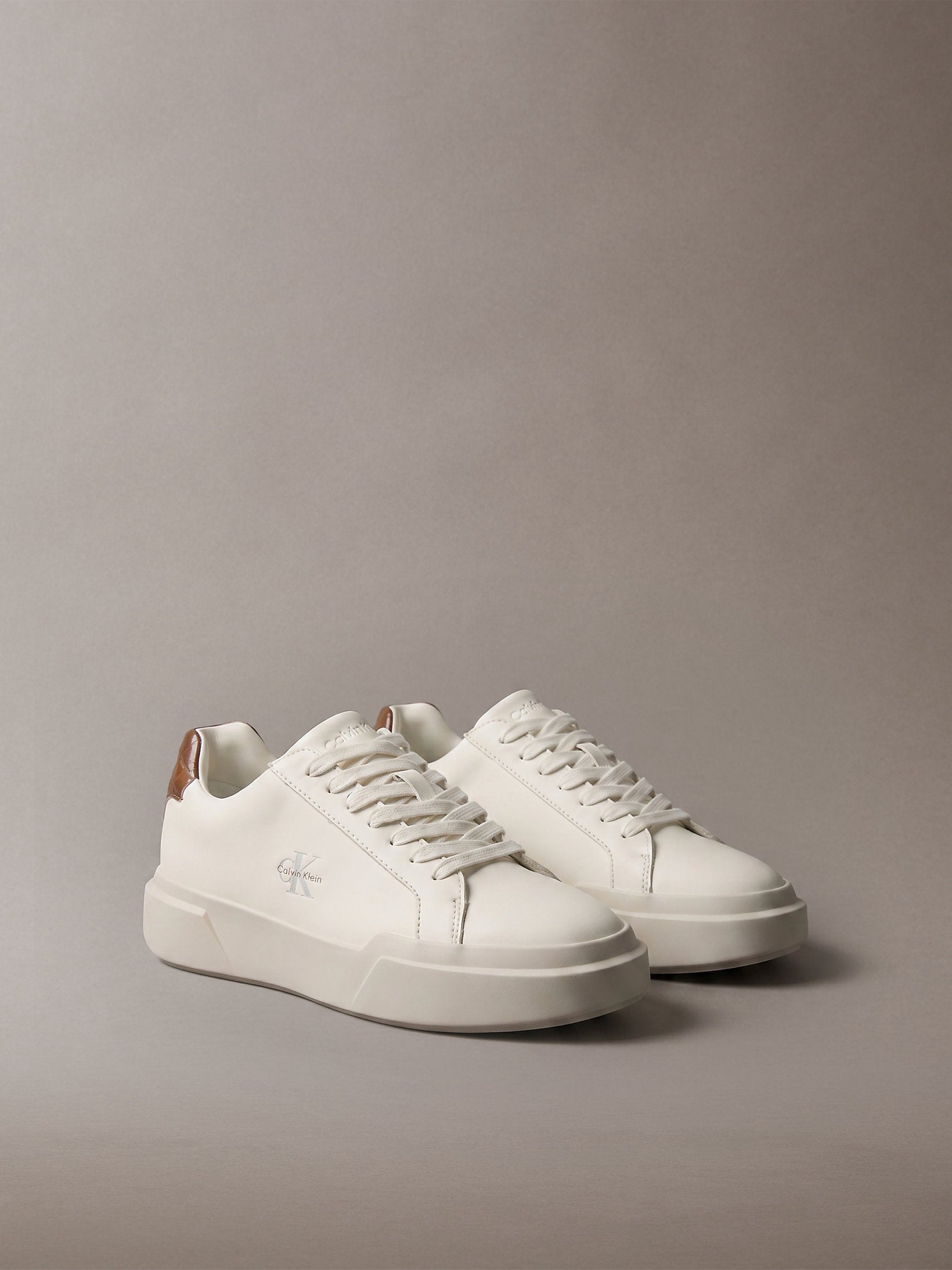 حذاء سنيكر كالفين كلاين Chunky Cups Laceup Lth Bt Croc