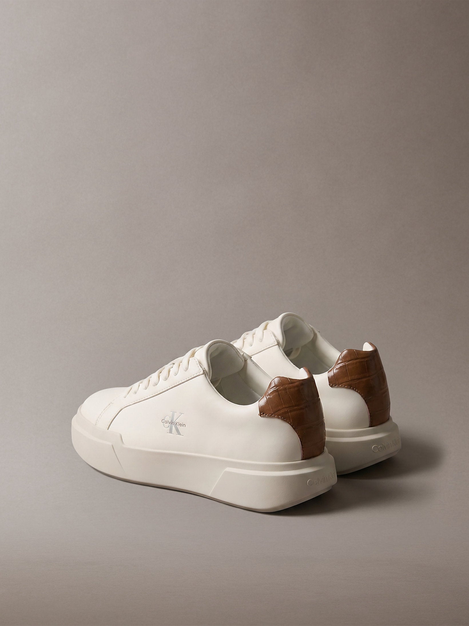 حذاء سنيكر كالفين كلاين Chunky Cups Laceup Lth Bt Croc