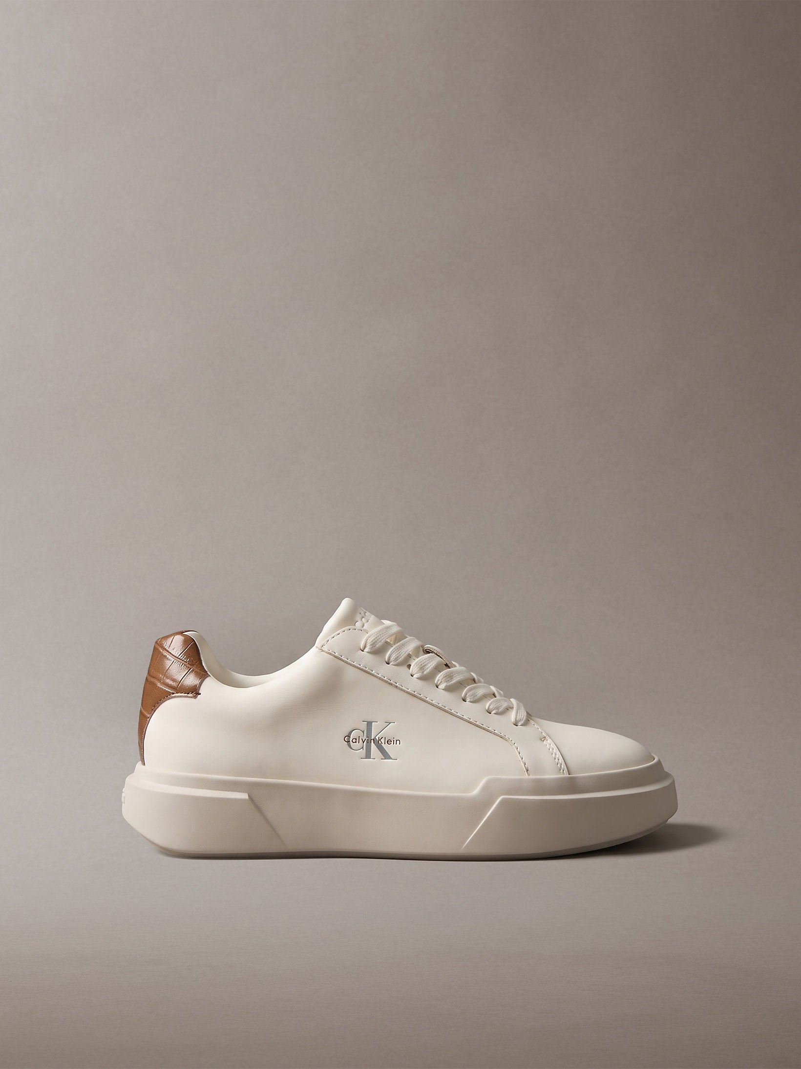 حذاء سنيكر كالفين كلاين Chunky Cups Laceup Lth Bt Croc