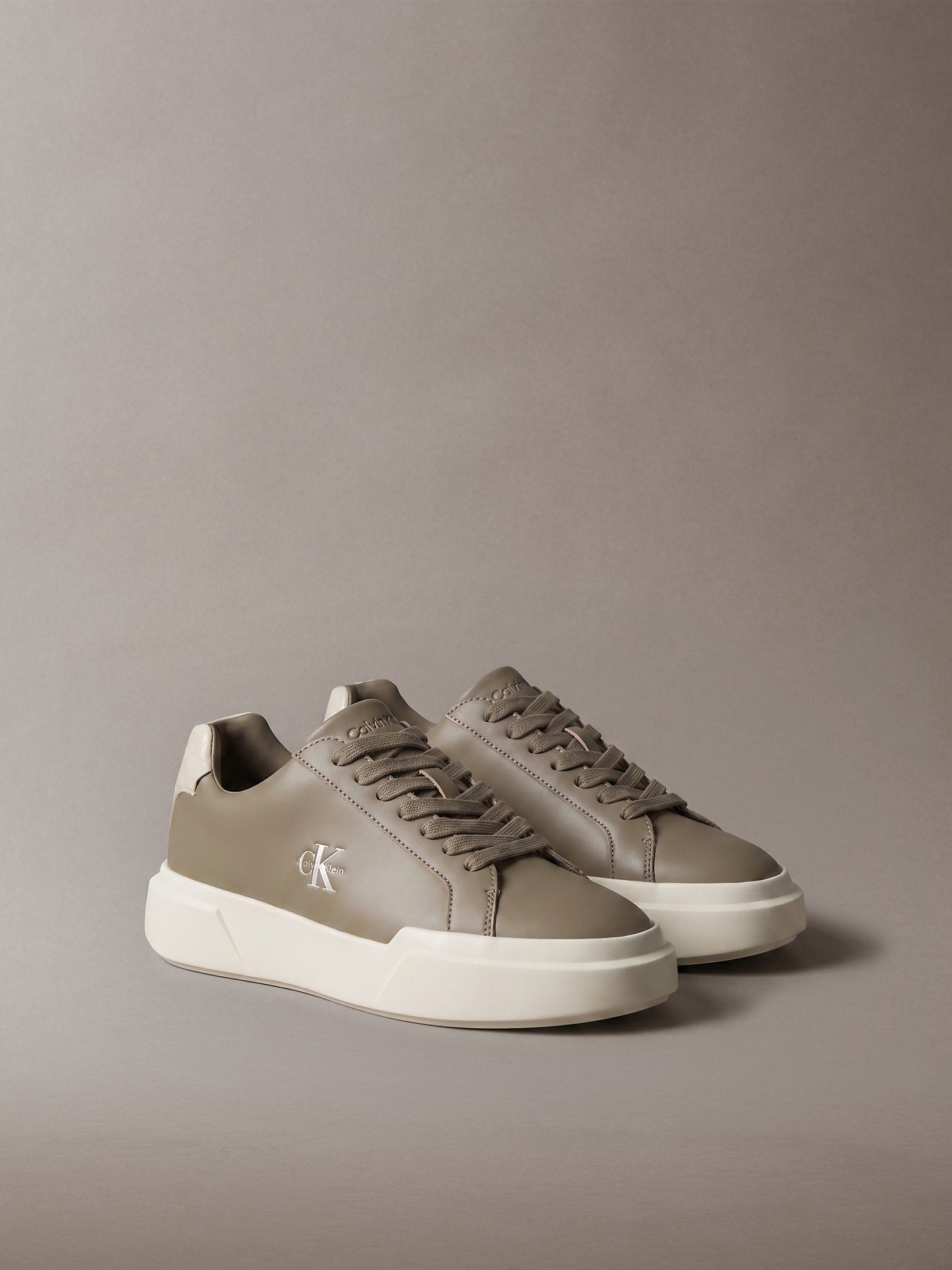 حذاء سنيكر كالفين كلاين Chunky Cups Laceup Lth Bt Croc