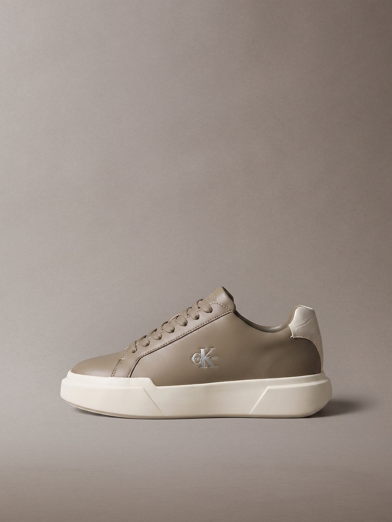 حذاء سنيكر كالفين كلاين Chunky Cups Laceup Lth Bt Croc