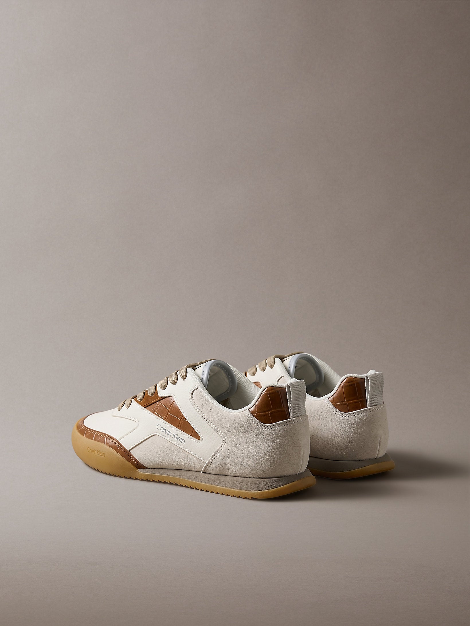 حذاء سنيكر كالفين كلاين Low Pro Runner Laceup Lth Croco
