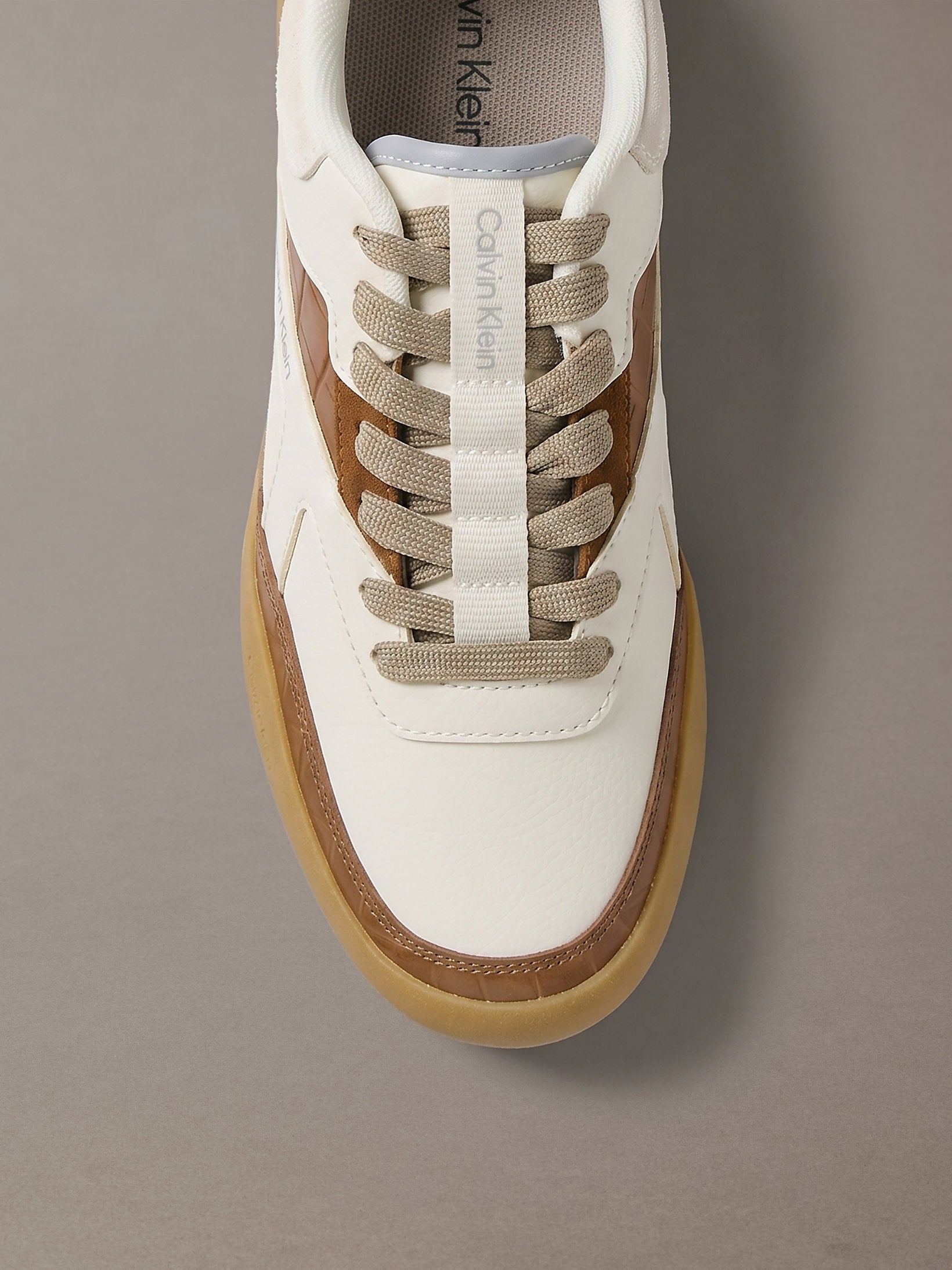 حذاء سنيكر كالفين كلاين Low Pro Runner Laceup Lth Croco