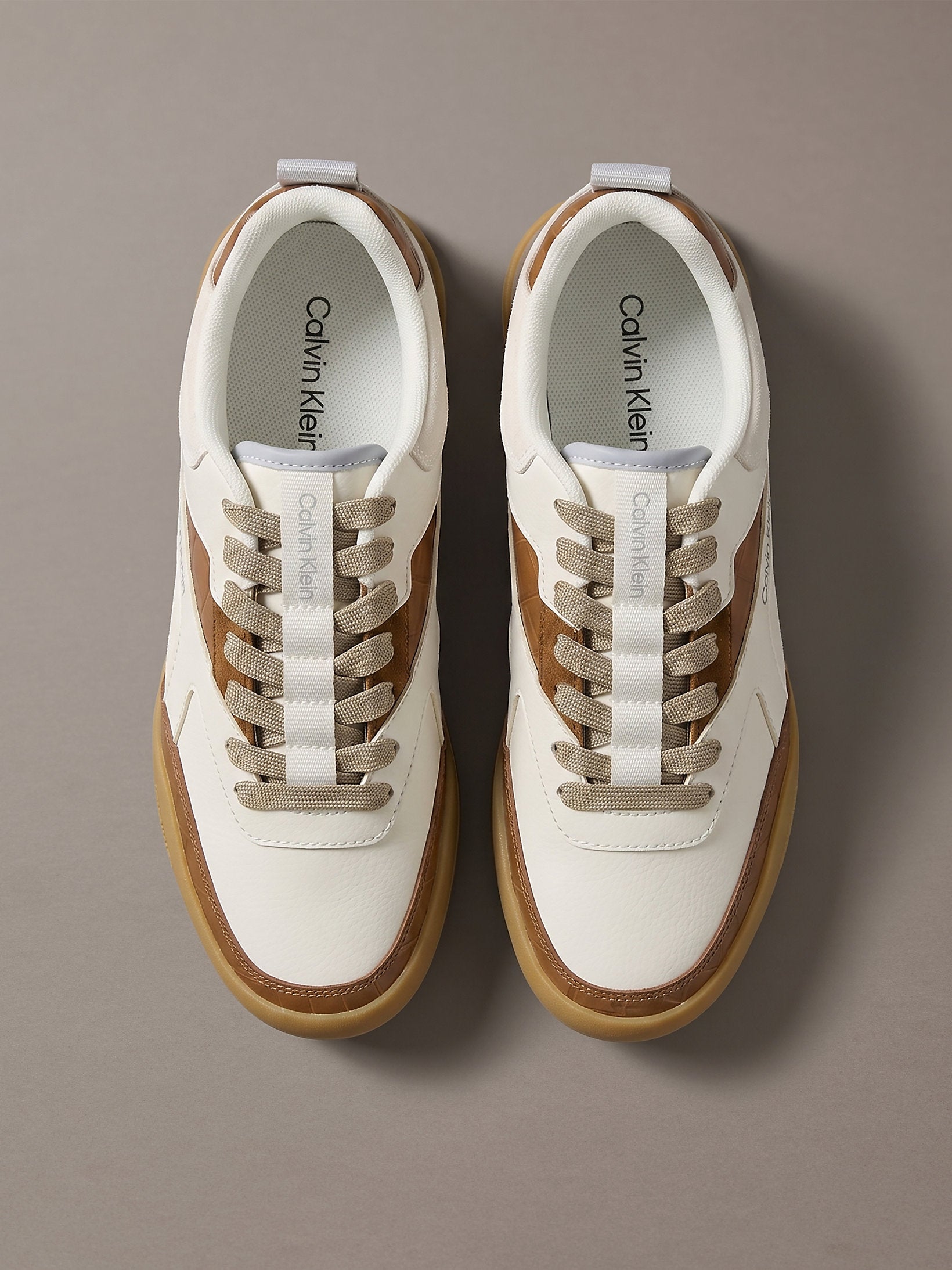 حذاء سنيكر كالفين كلاين Low Pro Runner Laceup Lth Croco