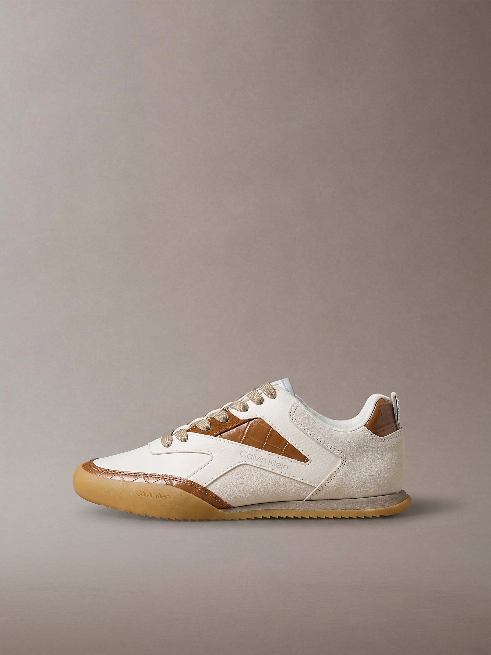 حذاء سنيكر كالفين كلاين Low Pro Runner Laceup Lth Croco