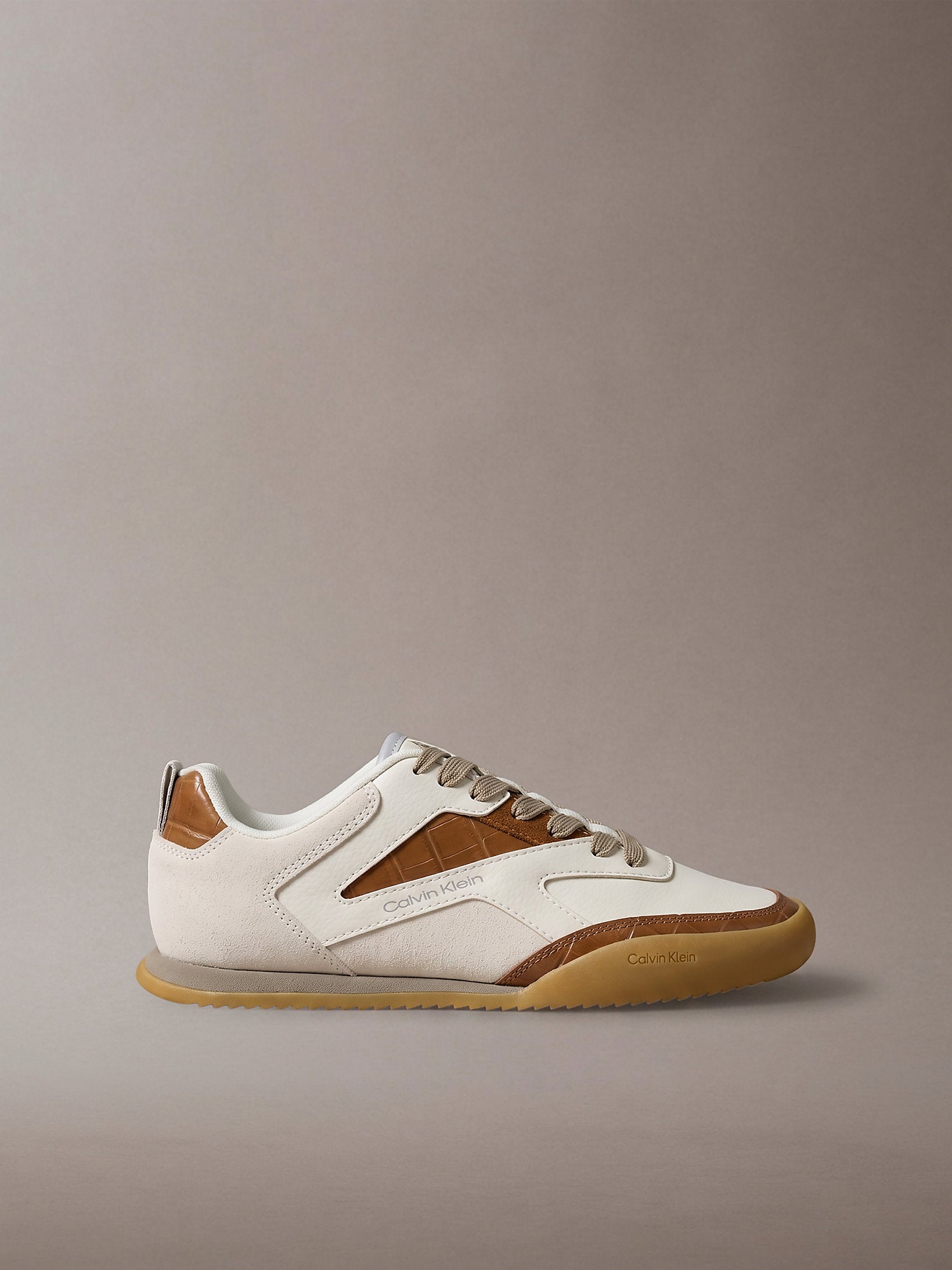 حذاء سنيكر كالفين كلاين Low Pro Runner Laceup Lth Croco