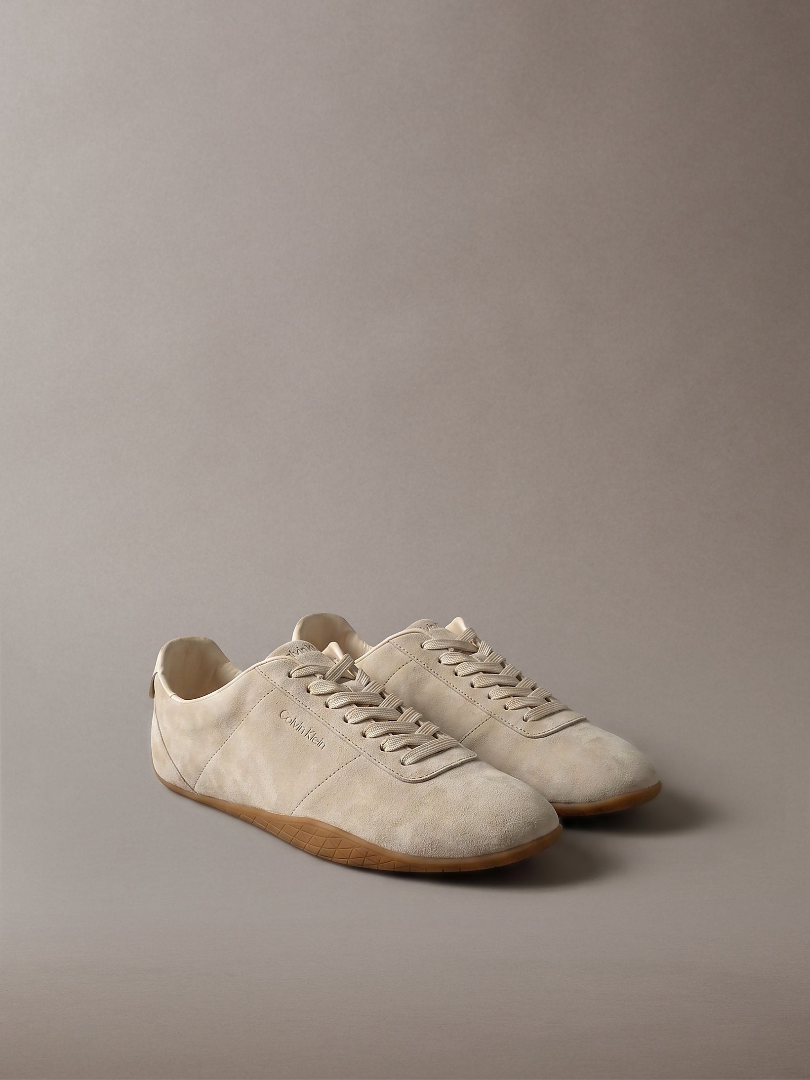 Calvin Klein Ballet Sneaker Laceup Lth-Sue Shoe