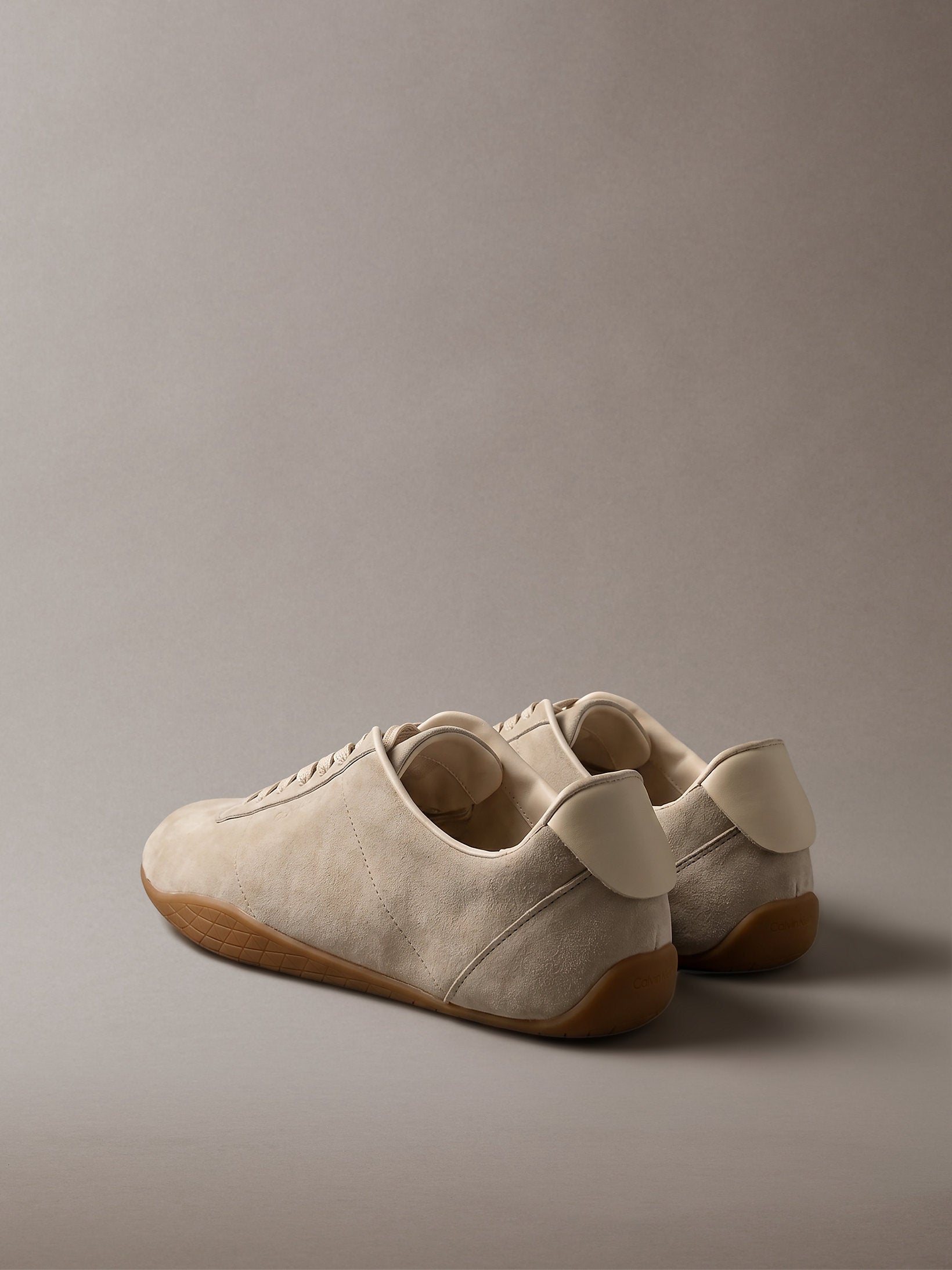 Calvin Klein Ballet Sneaker Laceup Lth-Sue Shoe