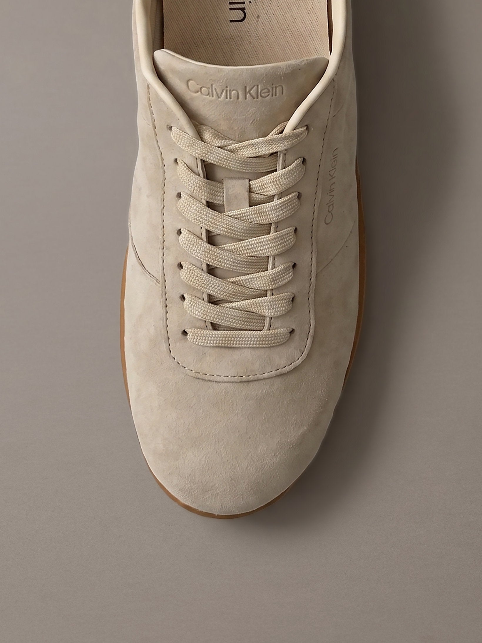 Calvin Klein Ballet Sneaker Laceup Lth-Sue Shoe